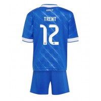 Real Madrid Alexander-Arnold #12 Tretí Detský futbalový dres 2025-26 Krátky Rukáv (+ trenírky)